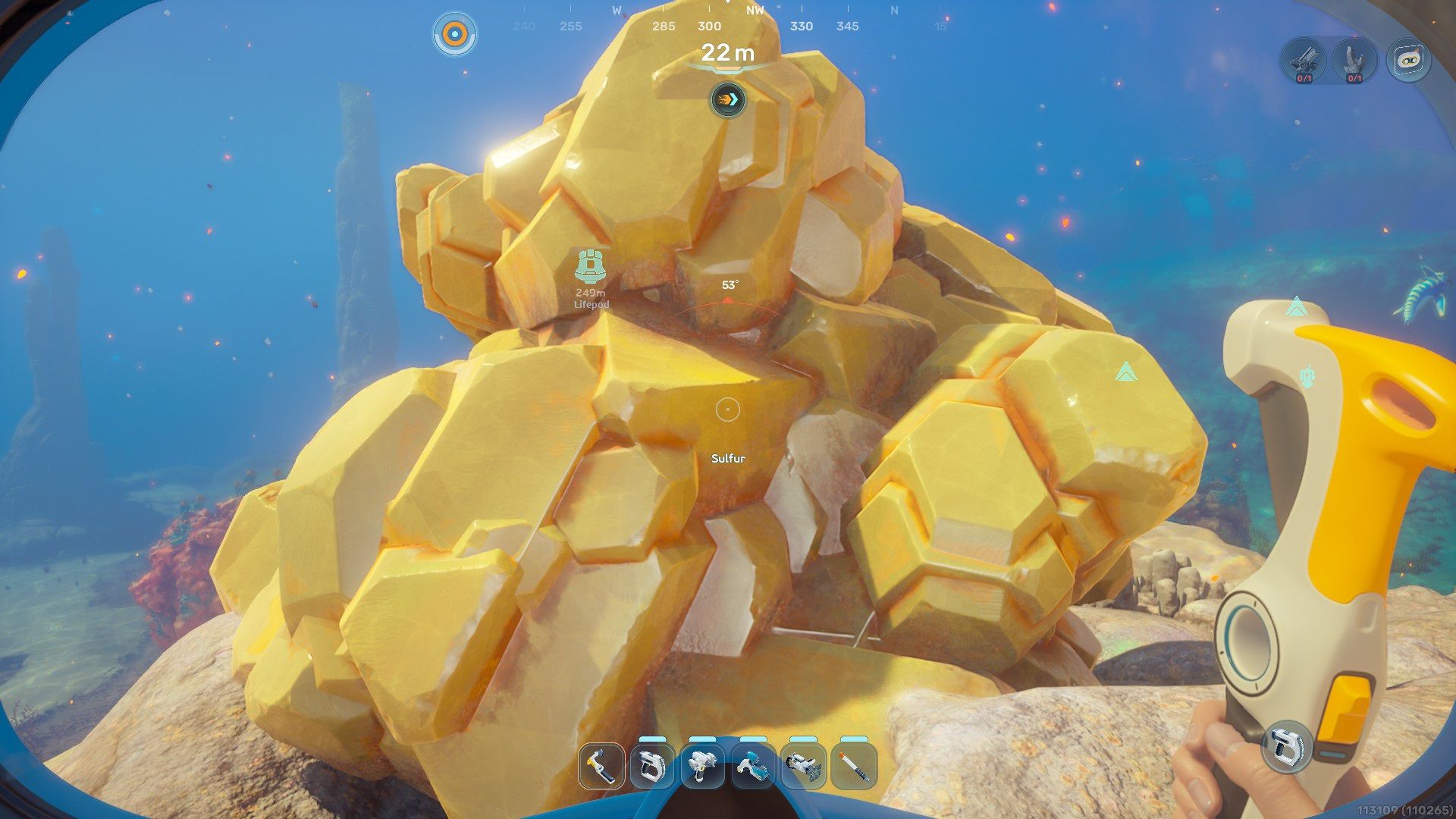 Где найти серу в Subnautica 2
