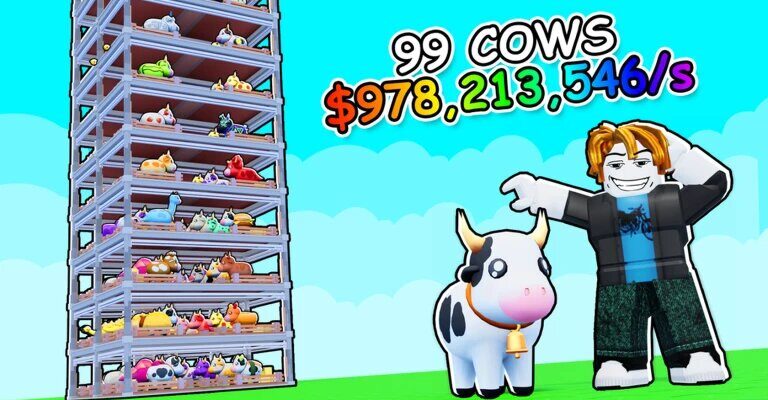 Все коды для Hatch A Cow в Roblox