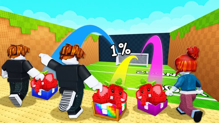 Коды для Kick a Lucky Block в Roblox