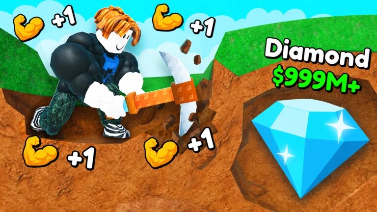 Все коды для +1 Mine Per Click в Roblox