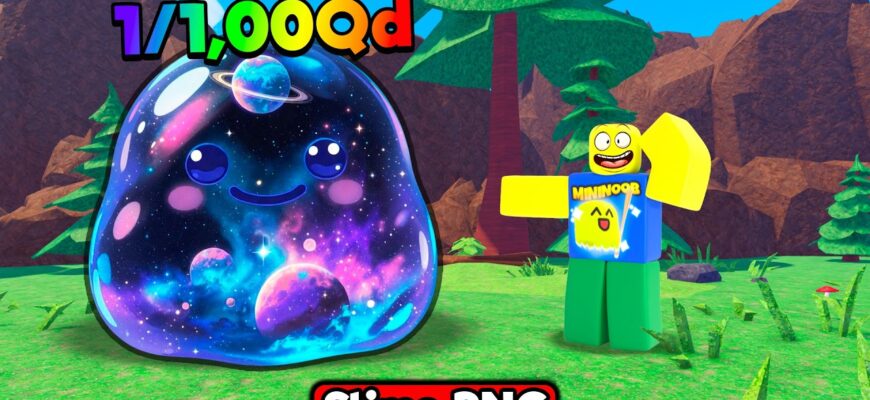 Все коды для Slime RNG в Roblox