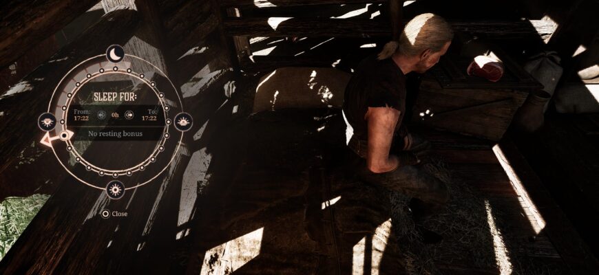 Как и где спать в Gothic 1 Remake