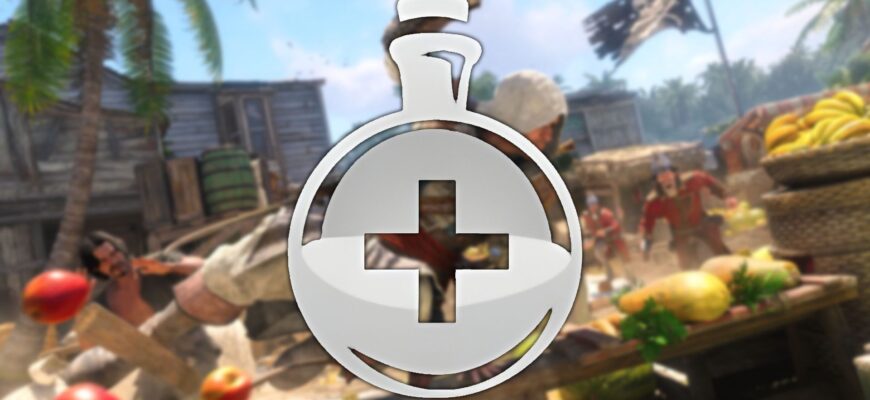 AC BLack Flag Recynced: как пополнить лечение и увеличить максимальное здоровье
