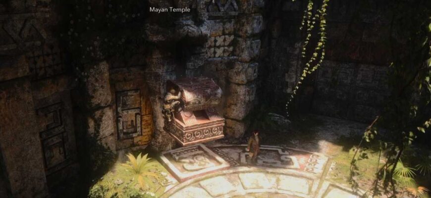 Assassin's Creed Black Flag Resynced: решение головоломки в храме Майя (Статуя)