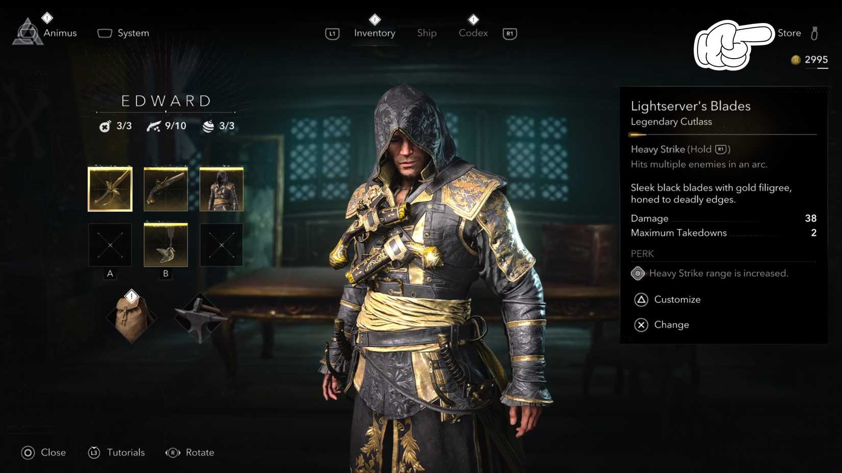 Assassin's Creed Black Flag Resynced: как получить бесплатное легендарное снаряжение