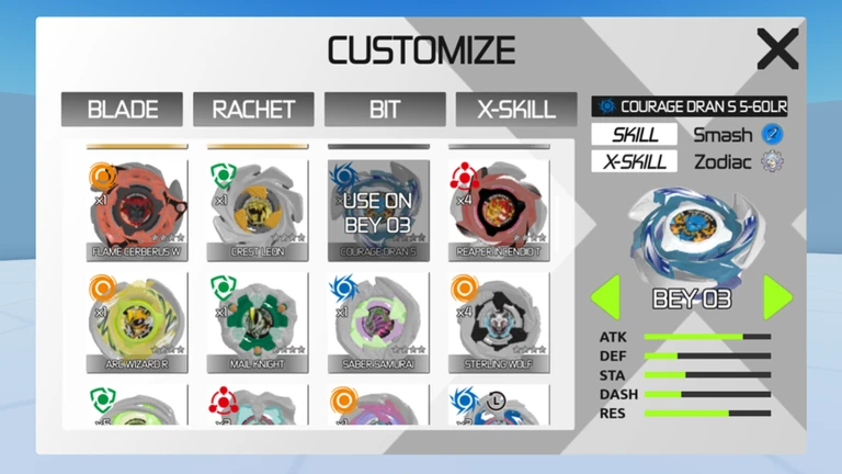 Все коды для Beyblade X в Roblox