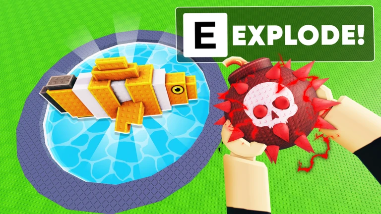 Все коды для Bomb Fishing в Roblox