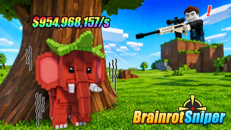 Все коды для Brainrot Sniper в Roblox Все коды для Brainrot Sniper в Roblox