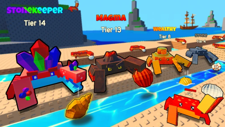Все коды для Crab Tycoon в Roblox Все коды для Crab Tycoon в Roblox
