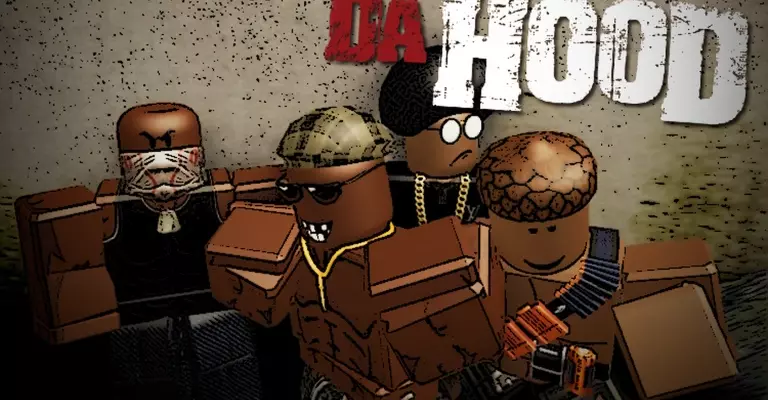 Все коды для Da Hood в Roblox