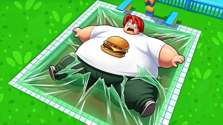 Все коды для Get Fat to Break Tape в Roblox