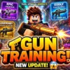 Все коды для Gun Training в Roblox