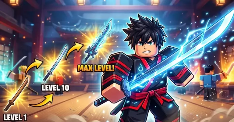 Все коды для Level Your Weapon в Roblox