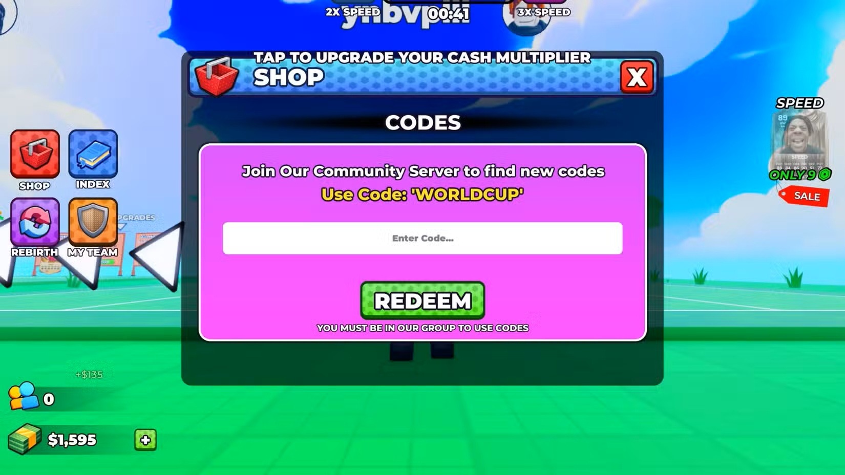 Все коды для Make a Soccer Empire в Roblox Все коды для Make a Soccer Empire в Roblox