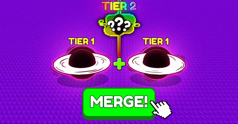 Все коды для Merge a Black Hole в Roblox