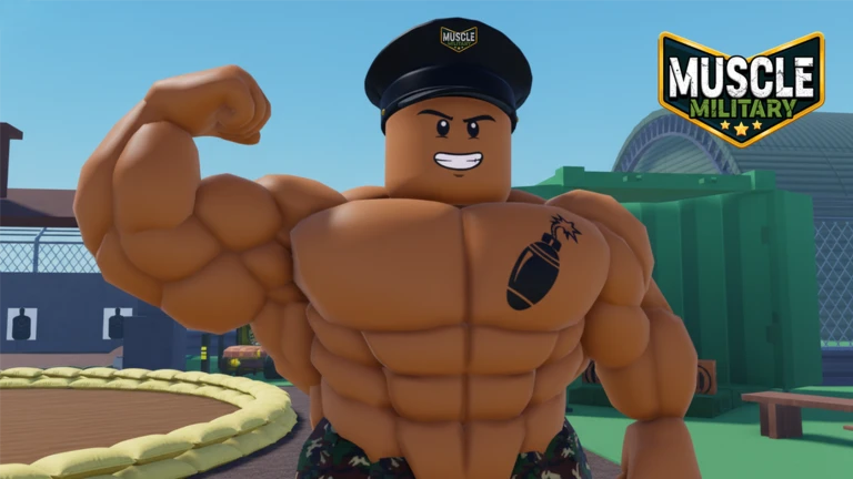 Все коды для Muscle Military в Roblox