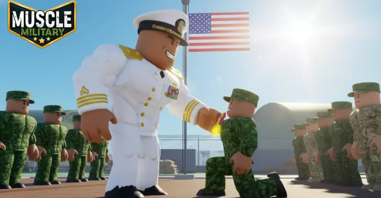 Все коды для Muscle Military в Roblox
