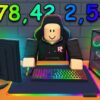 Все коды для My Gaming Cafe в Roblox