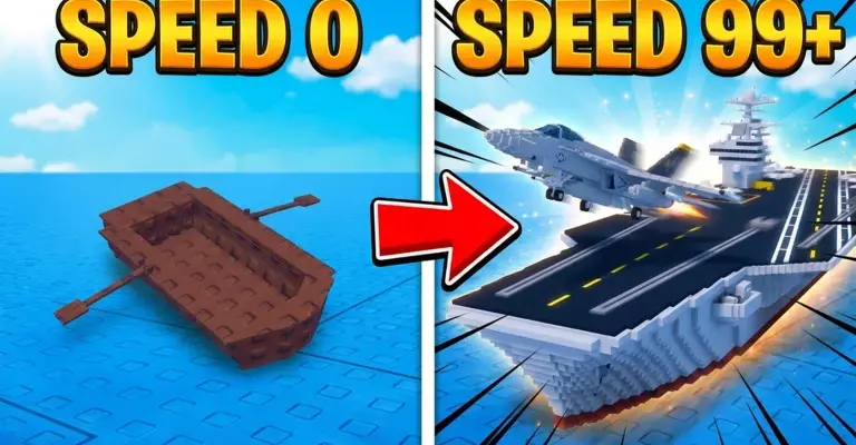 Все коды для +1 Speed Boat Tsunami в Roblox