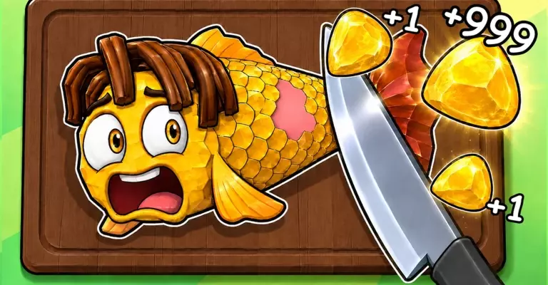 Все коды для Scale Slimy Fish в Roblox