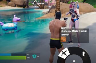 Где найти Харли Квинн в Fortnite и как вызвать ее на дуэль