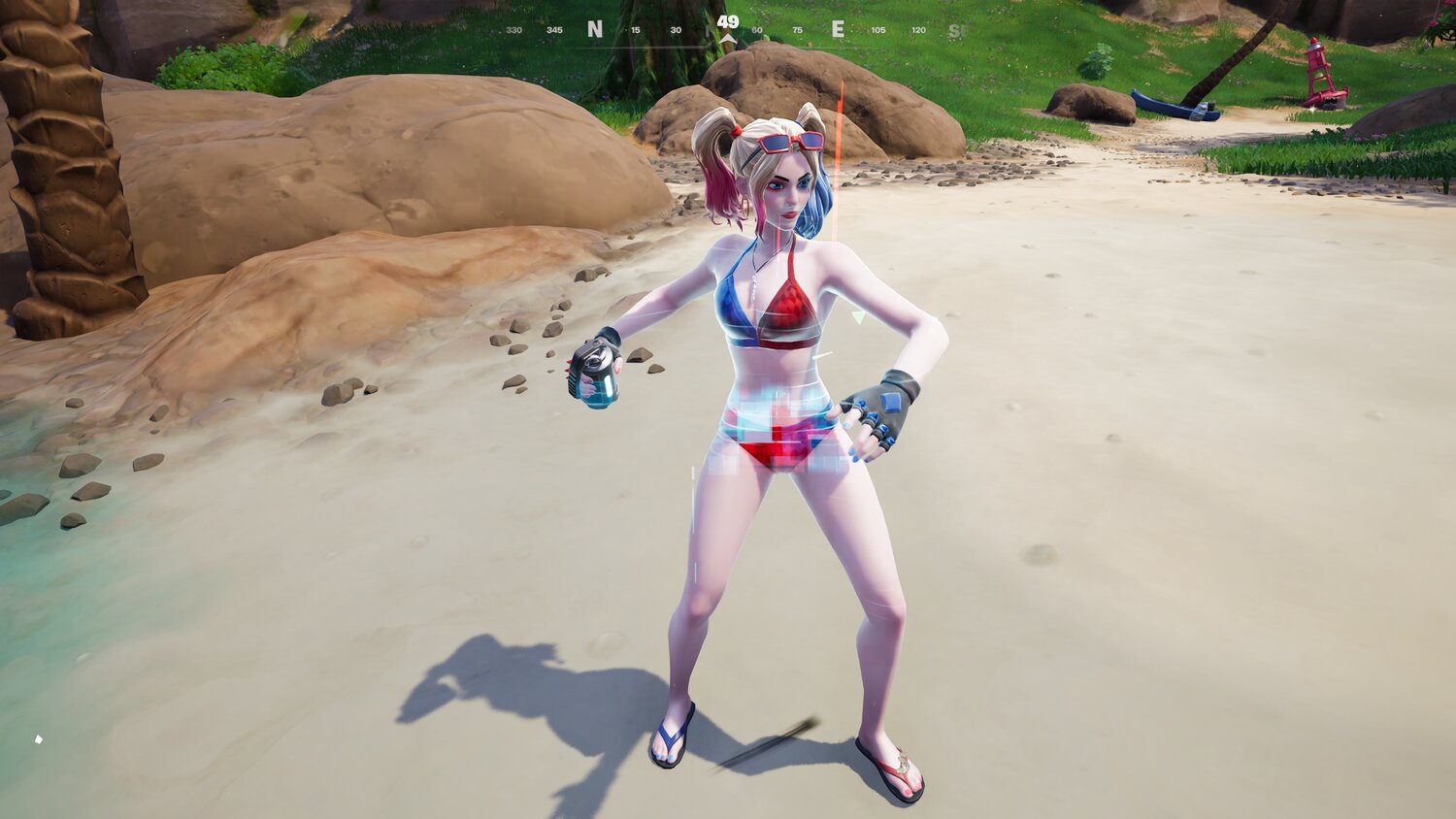 Где найти Харли Квинн в Fortnite и как вызвать ее на дуэль Где найти Харли Квинн в Fortnite и как вызвать ее на дуэль