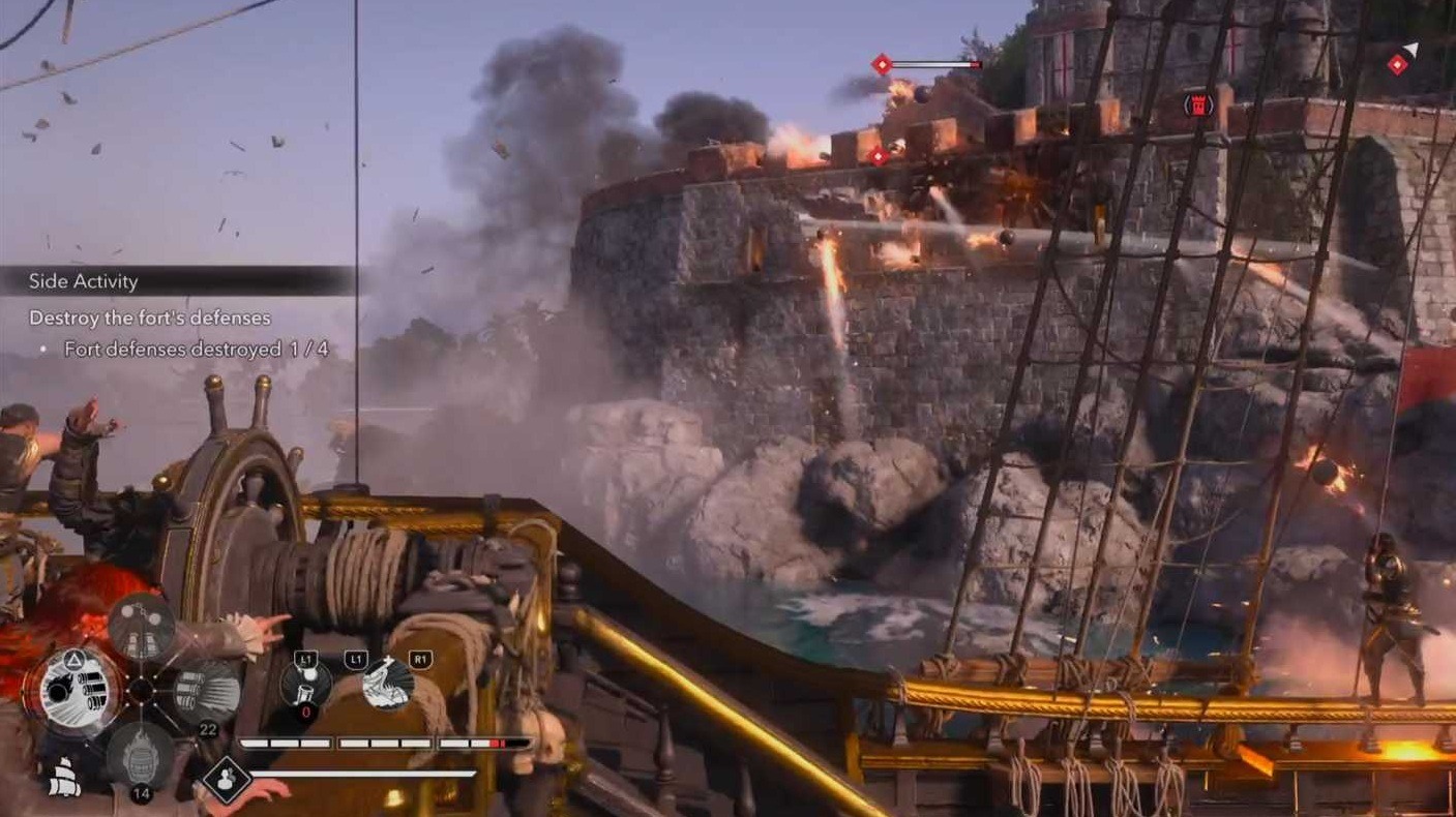 Assassin's Creed Black Flag Resynced: как захватывать форты Assassin's Creed Black Flag Resynced: как захватывать форты