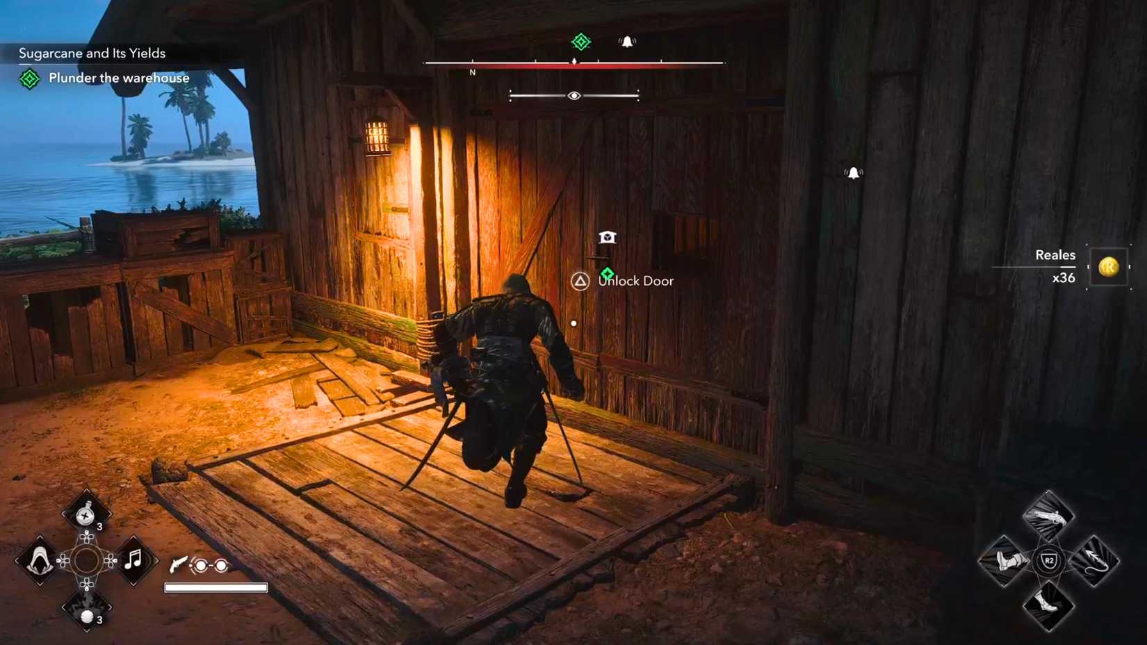 Assassin's Creed Black Flag Resynced: где найти ключ от склада (Сахарный тростник и урожай) Assassin's Creed Black Flag Resynced: где найти ключ от склада (Сахарный тростник и урожай)