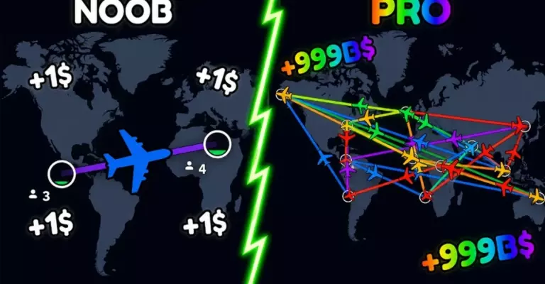 Все коды для Airline Idle в Roblox
