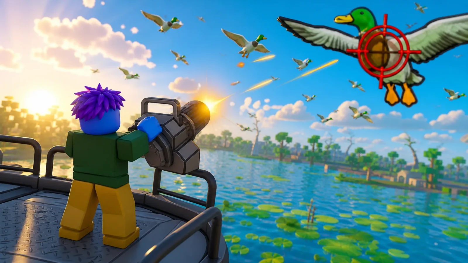 Все коды для Catch 1 Billion Ducks в Roblox