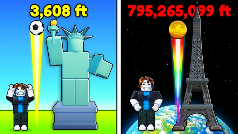 Все коды для Kick Ball to Space в Roblox