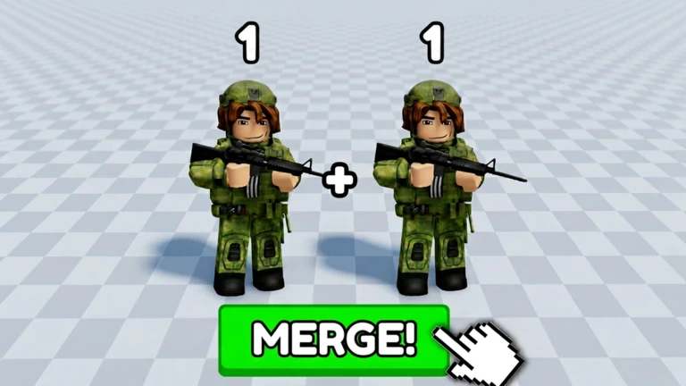 Все коды для Merge a Mini Army в Roblox