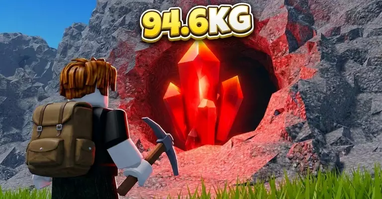 Все коды для Mine a Mountain в Roblox