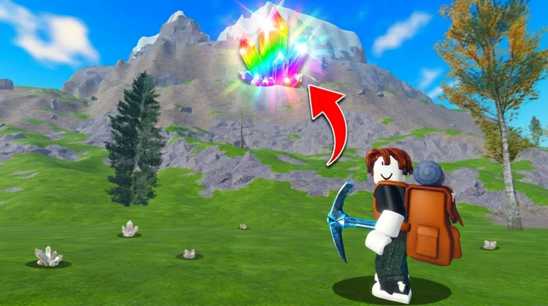 Все коды для Mine a Mountain в Roblox