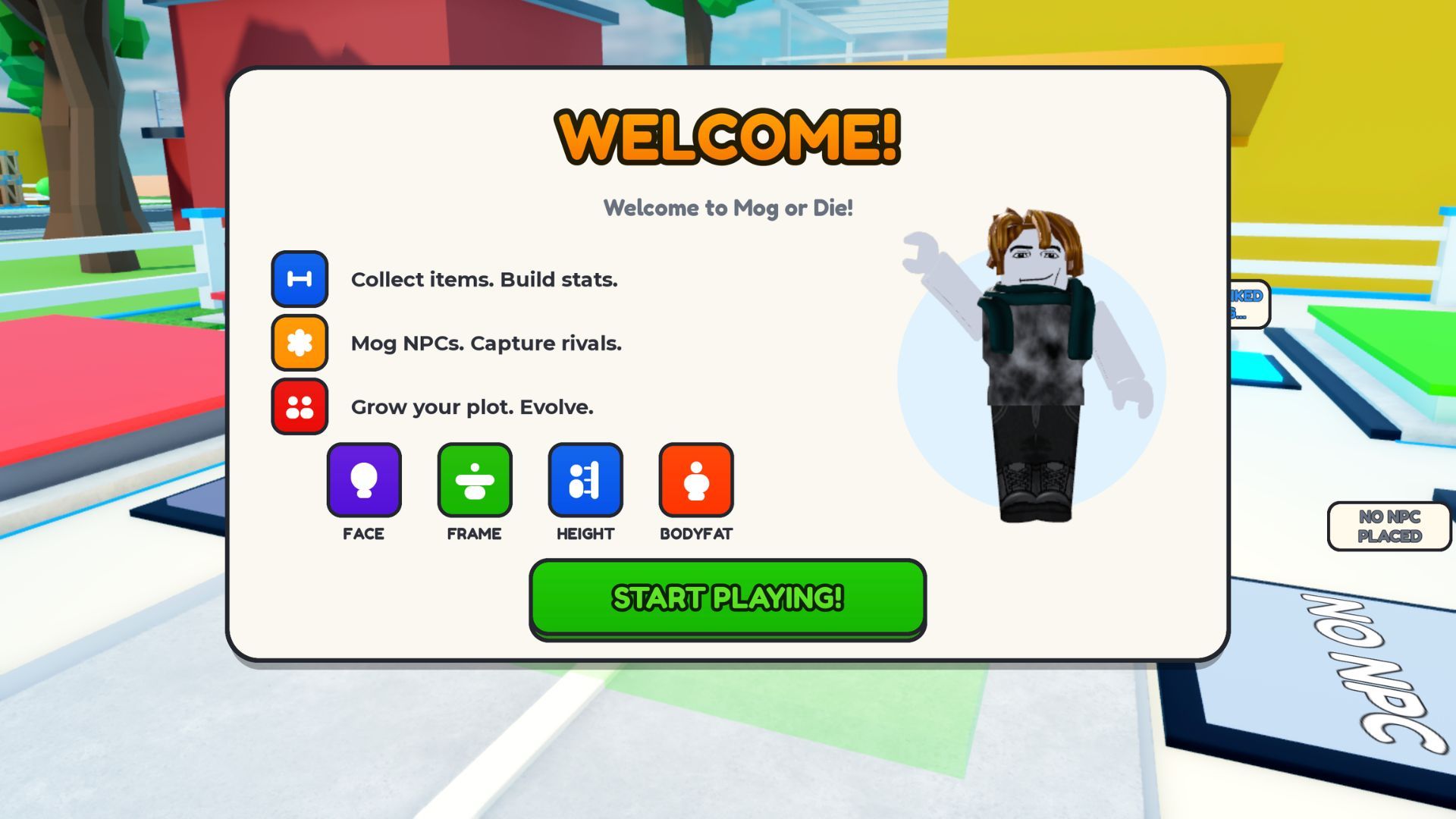 Все коды для Mog or Die в Roblox
