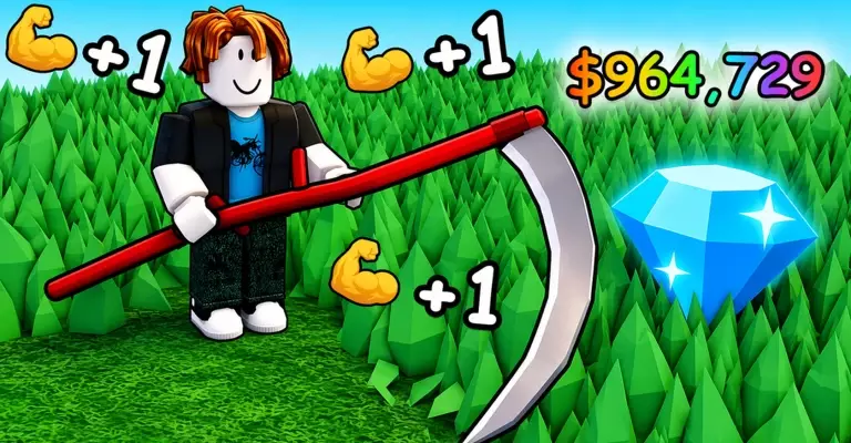 Все коды для Plus 1 Cut Grass Adventure в Roblox