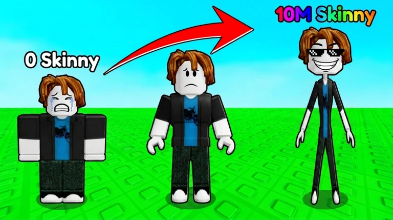 Все коды для +1 Skinny Per Step в Roblox Все коды для +1 Skinny Per Step в Roblox
