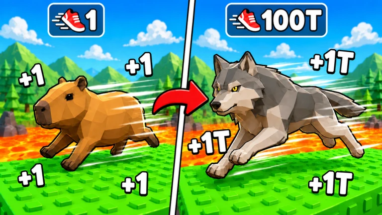 Все коды для +1 Speed Evolve в Roblox