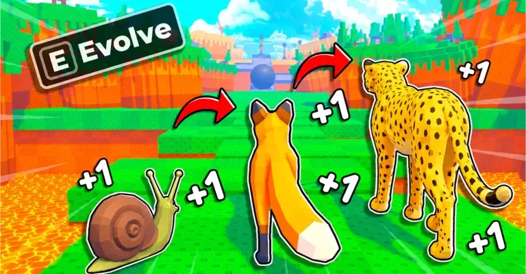 Все коды для +1 Speed Evolve в Roblox