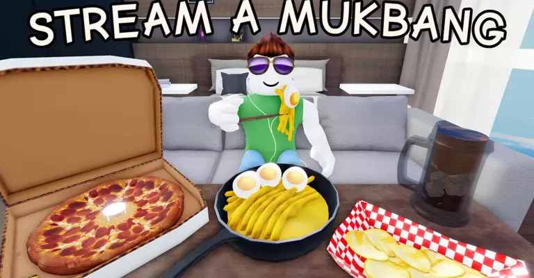 Все коды для Stream a Mukbang в Roblox