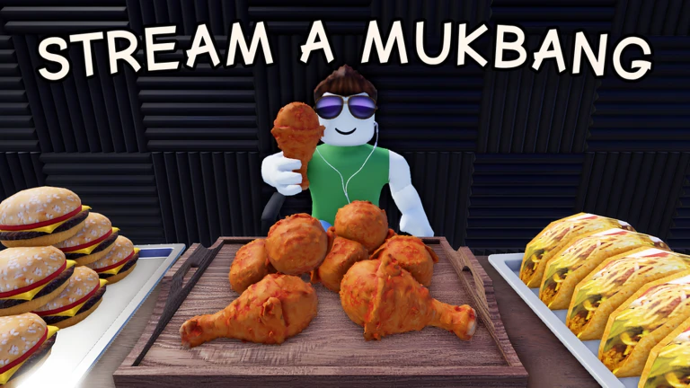 Все коды для Stream a Mukbang в Roblox