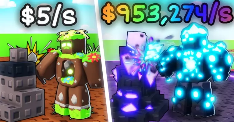 Все коды для Build A Golem в Roblox
