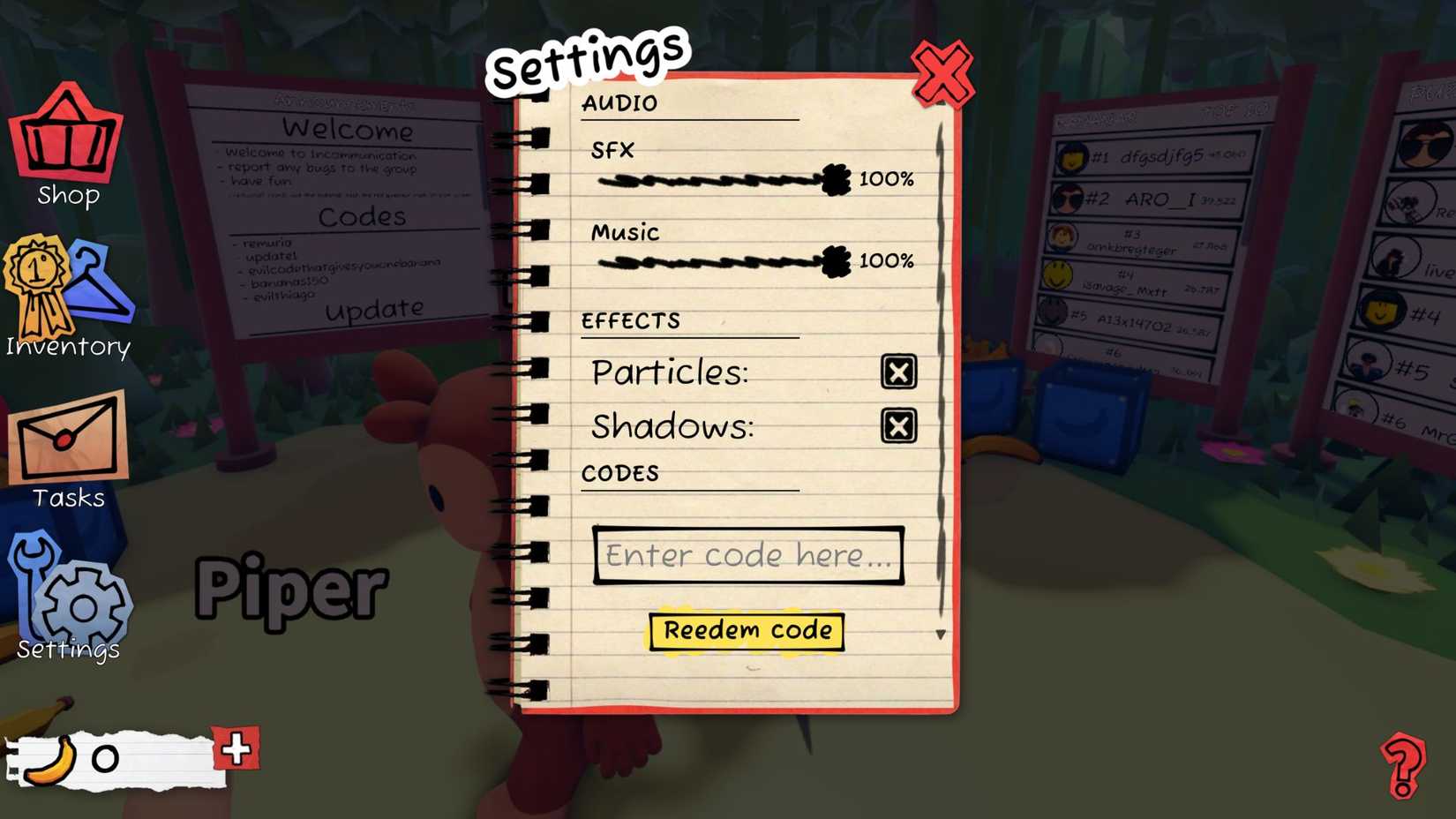 Все коды для Incommunication в Roblox Все коды для Incommunication в Roblox