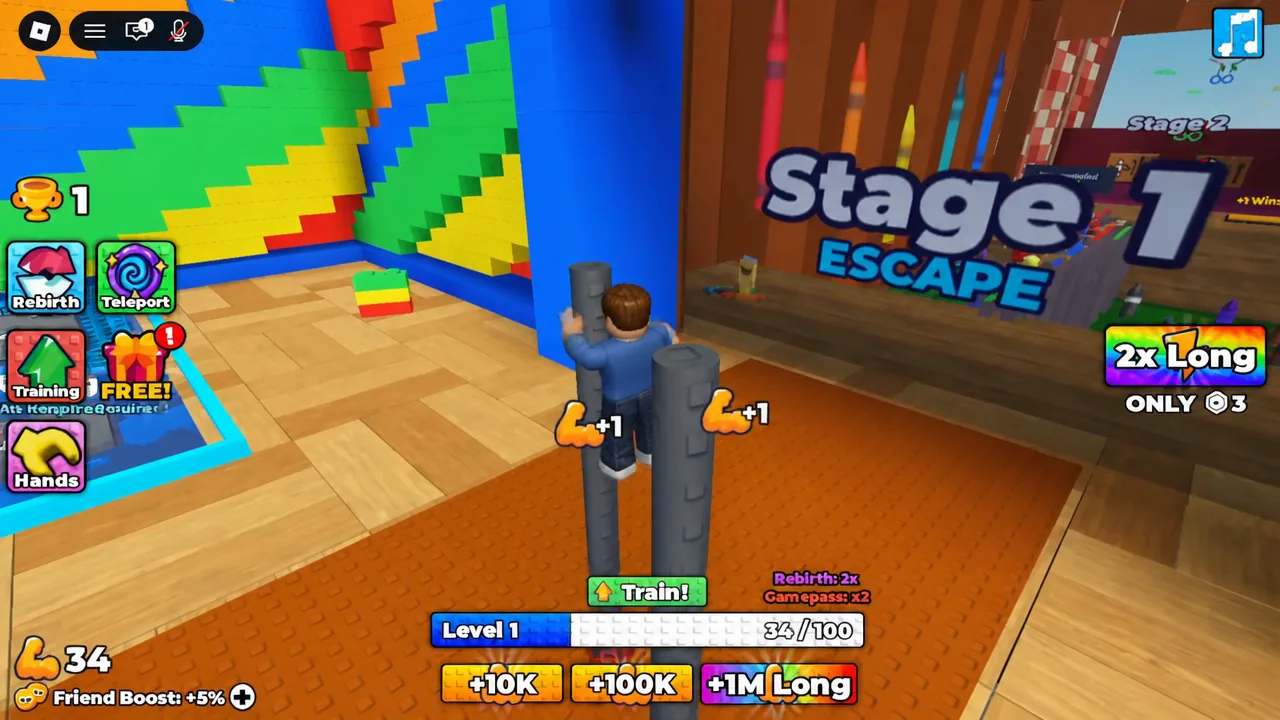 Все коды для +1 Long Arm Toy Escape в Roblox Все коды для +1 Long Arm Toy Escape в Roblox