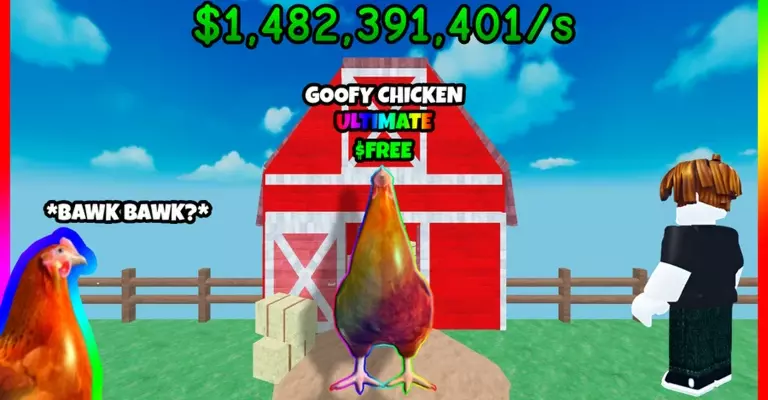 Все коды для Steal a Chicken в Roblox