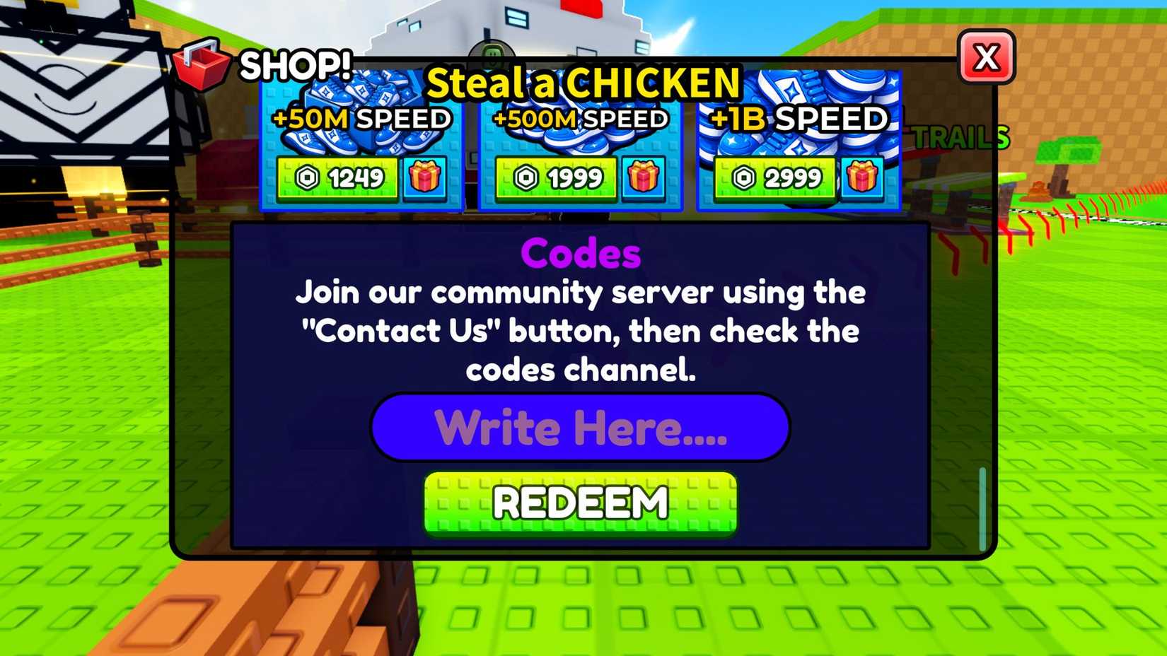 Все коды для Steal a Chicken в Roblox Все коды для Steal a Chicken в Roblox