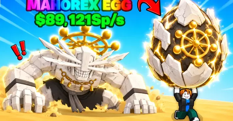 Все коды для Steal and Hatch Anime Eggs в Roblox