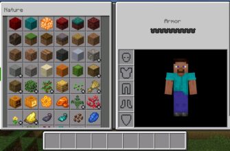 Как включить сохранение инвентаря в Minecraft