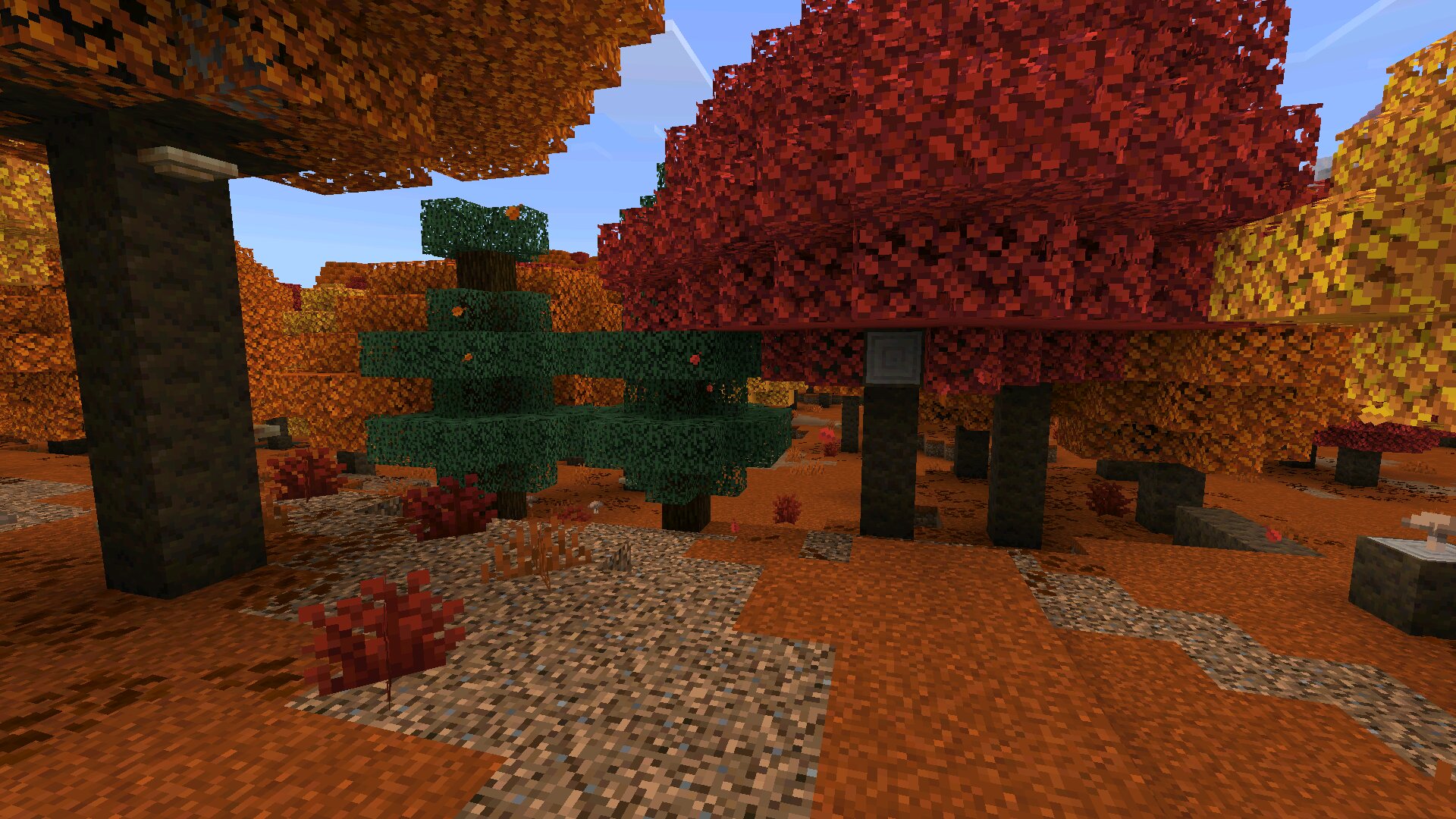 Лес из Minecraft 26.51 Лес из Майнкрафт 26.51