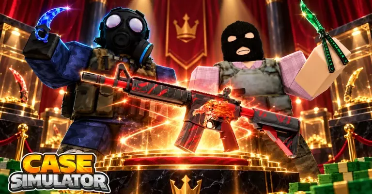 Все коды для Case Simulator RNG в Roblox